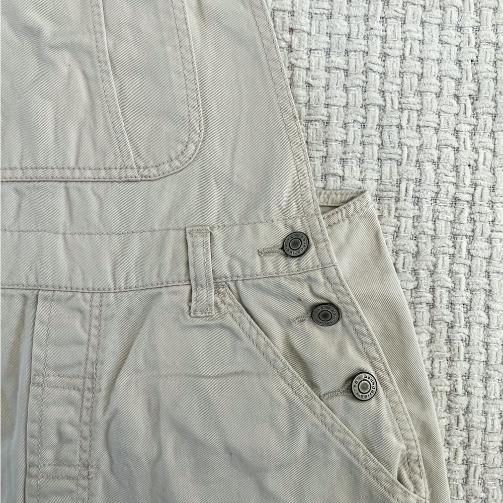 SOLD Vintage 90’s No Boundaries Cream Denim Overalls - Picture 7 of 8